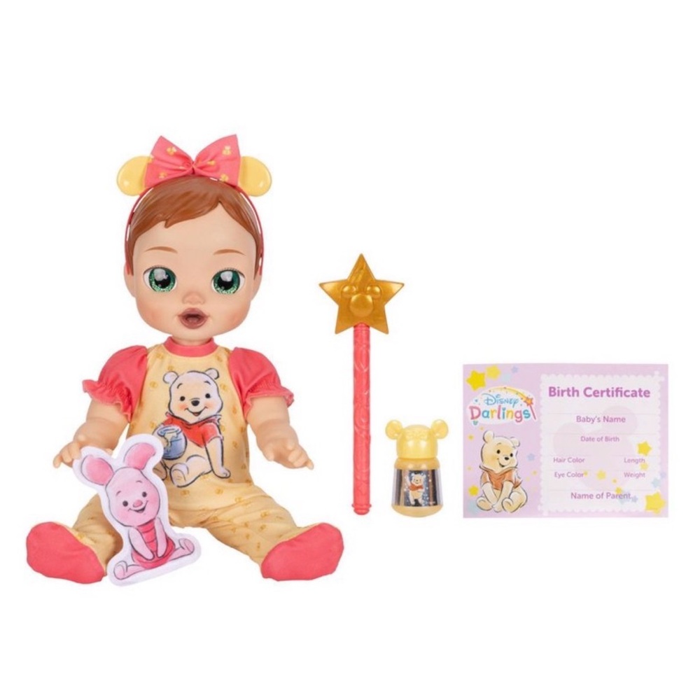 Disney Darlings Deluxe Feature Doll: Pooh - Auburn Hair/Green Eyes